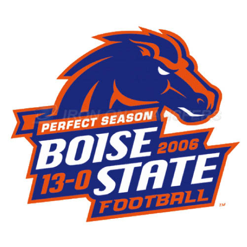 Boise State Broncos logo T-shirts Iron On Transfers N4012 - Click Image to Close